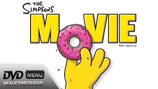 The Simpsons Movie (2007) DvD Menu Walkthrough