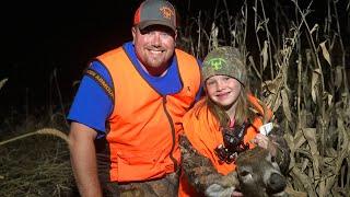 Iowa Youth Deer Hunt Daughter shoots first deer | Big Bidness Outdoors