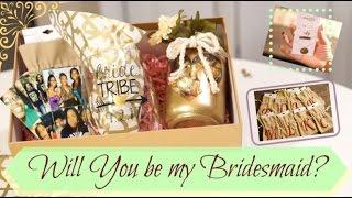 DIY Bridesmaid boxes| Becoming a Bride