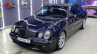 Этот МЕРСЕДЕС ПОКОРЯЕТ СЕРДЦА даже БУМЕРОВОДОВ !!! MERCEDES W210 BRABUS после ДЕТЕЙЛИНГА.