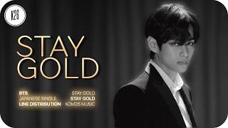 BTS (防弾少年団) ~ Stay Gold ~ Line Distribution