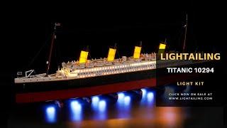 BriksMax Light Kit For Lego Titanic 10294