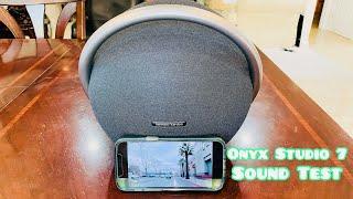 HARMAN KARDON ONYX STUDIO 7 SOUND TEST