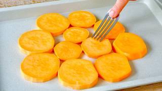 It’s so delicious! In the summer you should eat more sweet potatoes! New sweet potato recipe