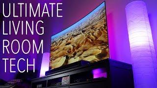 AWESOME 4K TV Gaming Setup & Tour! 2018