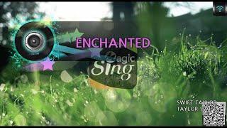 [MAGICSING Karaoke] TAYLOR SWIFT - ENCHANTED karaoke | pop