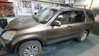 Honda CRV 2002 - Снятие дверных обшивок