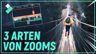 3 Arten von Zooms um die Aufmerksamkeit zu erhöhen | Wondershare Filmora Tutorial