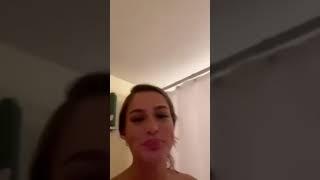 Periscope Live Stream Girl Shower and Relax