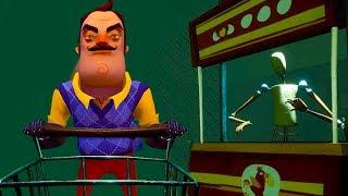 Новый ПРИВЕТ СОСЕД очень ЗЛОЙ #5 детские страшилки от странного соседа hello neighbor от КИДА