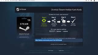 Bedava Steam Cüzdan Kodu Nasıl Alınır.%100 Gerçek Kanıtlı.