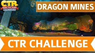 Crash Team Racing Nitro Fueled - Dragon Mines CTR Challenge Token Locations