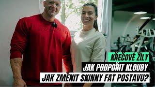 OTÁZKY K TRÉNINKU 5 | Křečové žíly. Objemová vs. rýsovací fáze. Jak změnit skinny fat postavu?