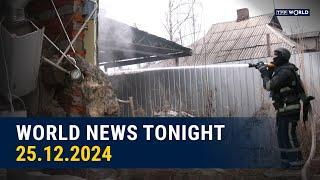 Massive Russian Attack Hits Ukraine's Energy on Christmas Day | World News Tonight