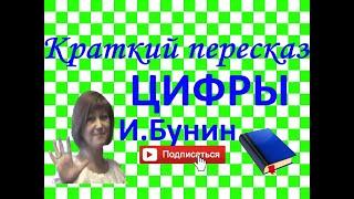 Краткий пересказ И.Бунин "Цифры" по главам