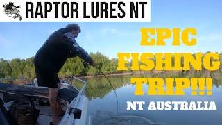 EPIC FISHING TRIP!!! With Raptor Lures NT!