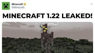 MOJANG JUST LEAKED THE ENTIRE MINECRAFT 1.22 UPDATE & FIRST EVER GAME DROP!