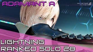 THUNDERFALL FTW! Dissidia Final Fantasy NT (DFFNT) - Lightning Ranked Solo Matches 28 [Adamant A]