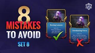 8 Mistakes that 99% of TFT Players Make - Set 8