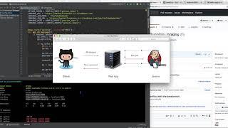 Python: Github Webhook to POST to a WebApp and trigger Jenkins build