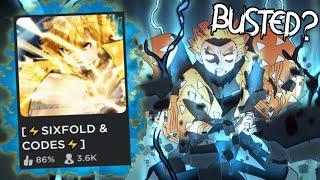 Six Fold Showcase + PvP In Wisteria | OP DAMAGE | Thunder Breathing 5th Move