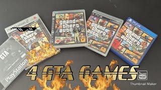 I show you 4 GTA games!