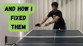 My 4 WORST Forehand Loop Mistakes [vs Backspin]