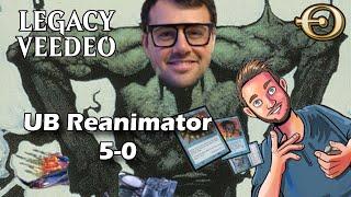 Ez 5-0 ! The best deck in Legacy is still UB Reanimator! | MTGO | Legacy