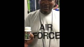 Emory is usually a self proclaimed couch potato BUT he didn't expect a Nutri-thin sample to do this!