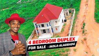 Spacious 4-Bedroom Duplex + BQ in Treasure Hilltop Estate Ikola Alagbado Lagos | For Sale!"