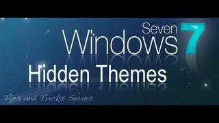 How To Unlock Hidden Themes in Windows 7/8 x64-x86