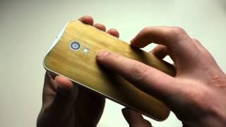 Moto X with Bamboo:  Unboxing and First Look