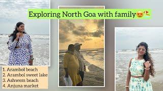 Exploring Arambol and Ashwem Beach in Kannada️ #goa #goadiaries #northgoa #northgoabeaches #beach