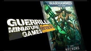 GMG REVIEWS: Warhammer 40,000 - CODEX: Necrons (2020)