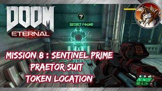 DOOM ETERNAL - Praetor Suit Token Location in Mission 8 Sentinel Prime