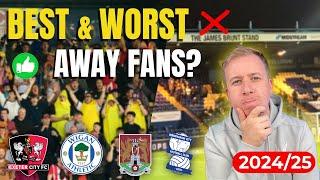  Ranking EVERY League One AWAY Support in 2024/25!