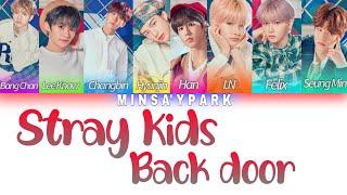 Stray Kids-Back door (color coded lyrics)