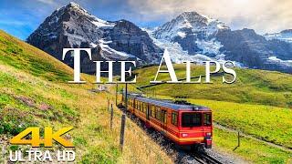 The Alps 4K - Scenic Relaxation Film With Calming Music || Scenic Film