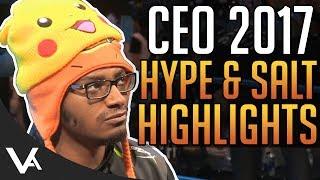 SFV - CEO 2017 Highlights! Hype Moments & Salt Compilation For Street Fighter 5