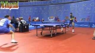 Table Tennis - Karakasevic Vs Stoyanov - (Coach Camera)