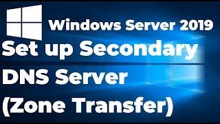 How to Set up Secondary DNS Server in Windows Server 2019