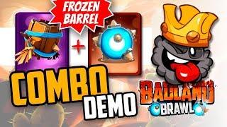 BADLAND BRAWL - COMBO - The "Frozen Barrel" - Flying Barrel + Blast Mine