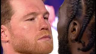 Canelo vs Crawford Face off - The Clash of Titans