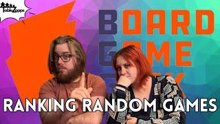 Ranking Random Games On Board Game Geek