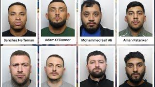 Eight men jailed for role in £1M drugs supply plot