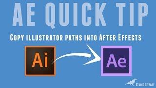 AE Quick tip - Copy Illustrator path into after effects