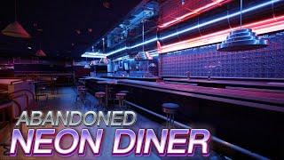 Abandoned Underground Diner with working Neon Lights & Classic Car left Behind!