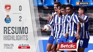 Resumo: Santa Clara 0-2 FC Porto (Liga 24/25 #2)