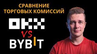 Сравнение торговых комиссий Bybit и OKX