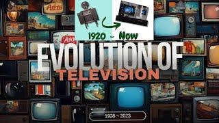 The Evolution of Television1920s to the future of television in 2024. #television #tv #evolution